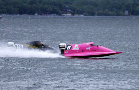 Tammy W passing the black boat June 6 2010